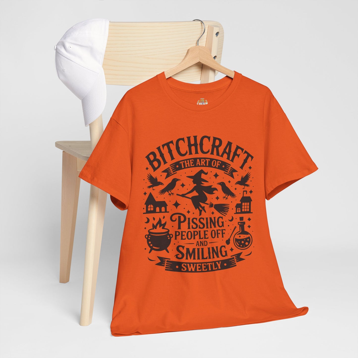 The Art Of Pissing People Off BitchCraft Halloween, Fall Seasonal T-Shirt