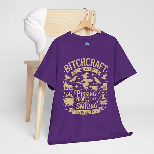 The Art Of Pissing People Off BitchCraft Halloween, Fall Seasonal T-Shirt