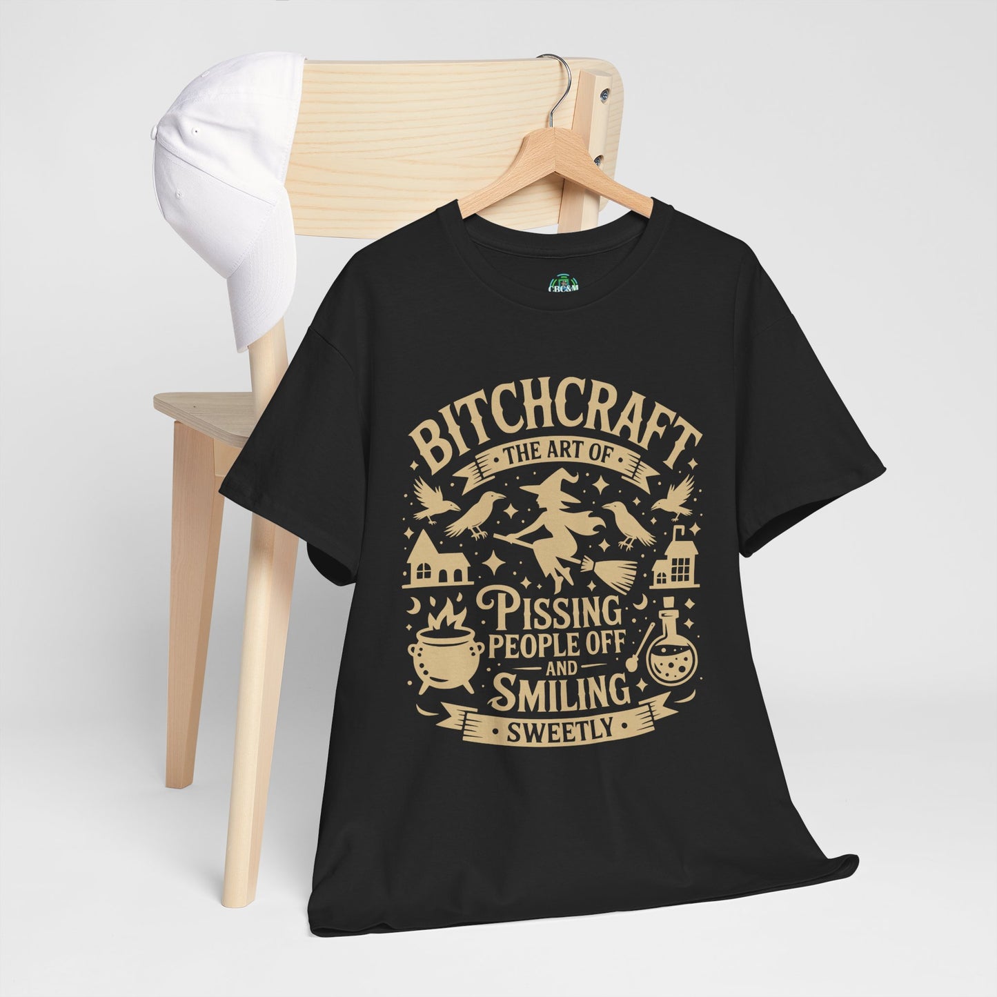 The Art Of Pissing People Off BitchCraft Halloween, Fall Seasonal T-Shirt