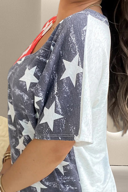 Star Surplice Short Sleeve T-Shirt