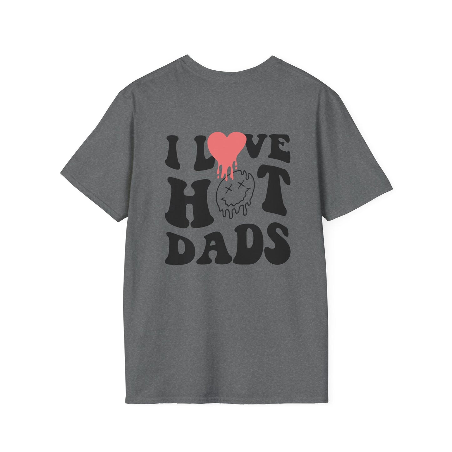 I Love Hot Dads Unisex Softstyle T-Shirt