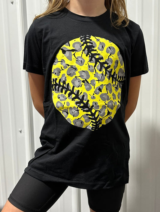 YOUTH- Leopard Softball - RTS S, M, L