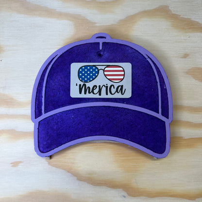 ‘Merica Sunglasses Truck Patch Freshie