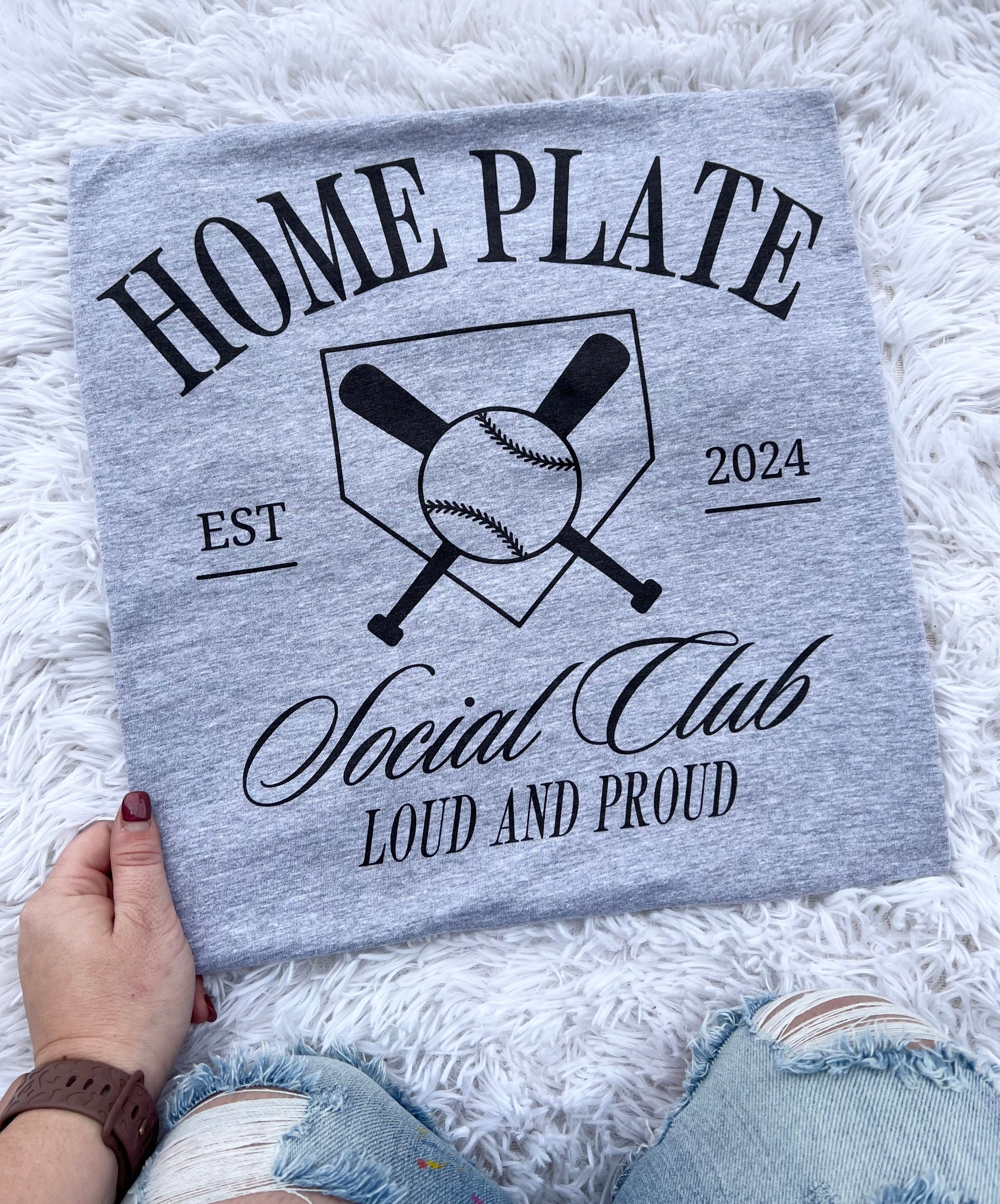 Homeplate Social Club loud and proud 2024 T-shirt