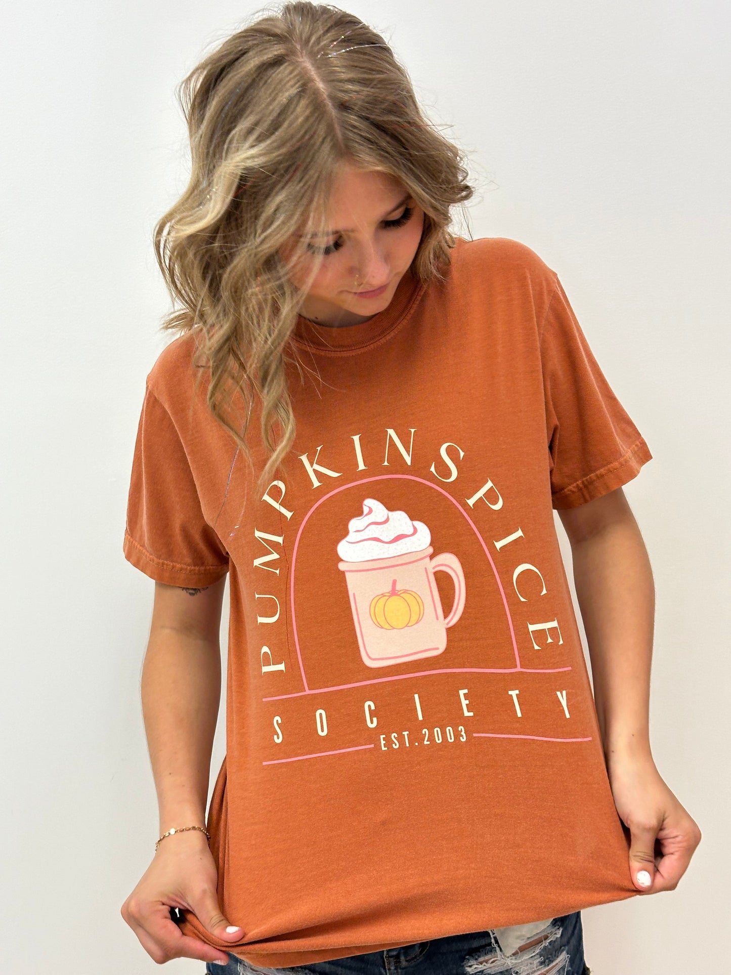 Pumpkin Spice Society - RTS TEE SALE