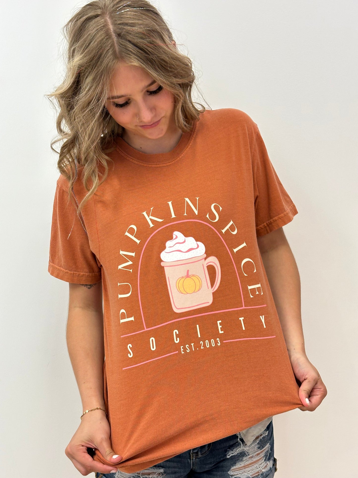 Pumpkin Spice Society - RTS TEE SALE