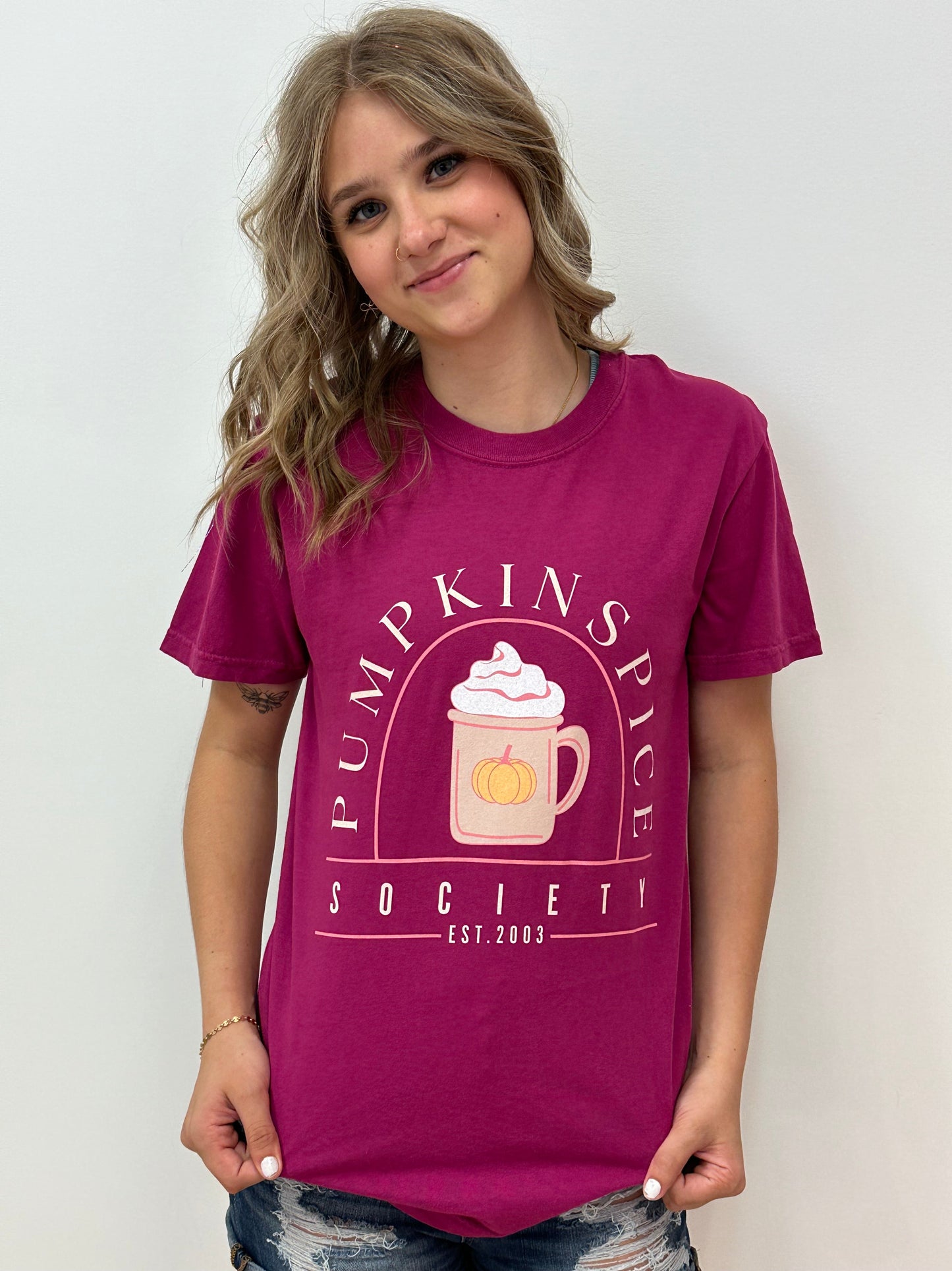 Pumpkin Spice Society - RTS TEE SALE