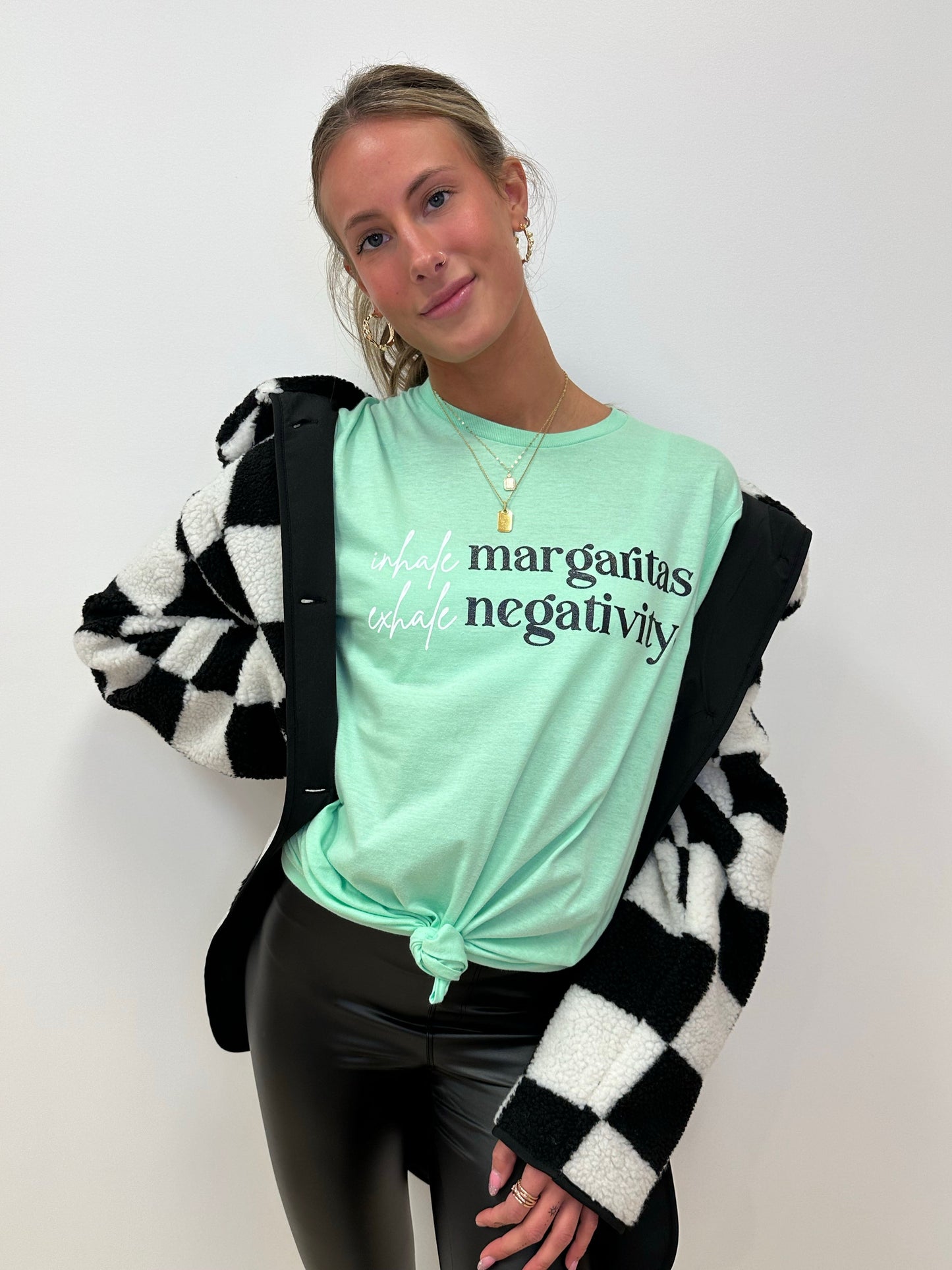 Inhale Margs Exhale Negativity - RTS S, M, L, XL, 2X, 3X, 4X