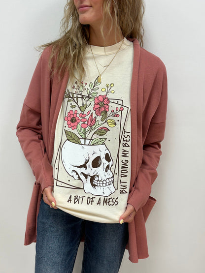 DOING MY BEST SKULL - RTS (S, M, L, XL, 2X)