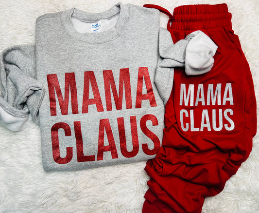 Mama Claus SWEATSHIRT - RTS S, 3X